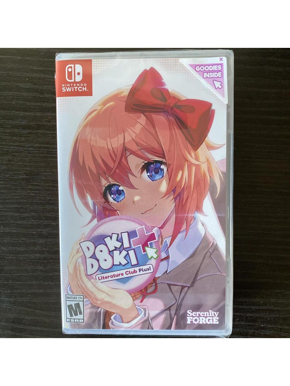 Doki Doki Literature Club Plus Sayori Con Exclusive Ver Nintendo Switch In Hand